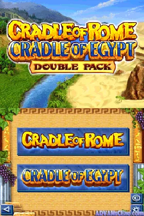 3 Game Pack! - Cradle of Rome + Cradle of Athena + Cradle of Egypt (Europe) (En,Fr,De,Es,It,Nl) (Rev 1) screen shot game playing